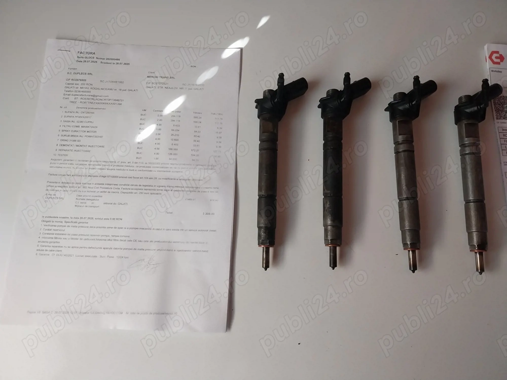 Vând injectoare bosh sprinter 2.2 euro 4