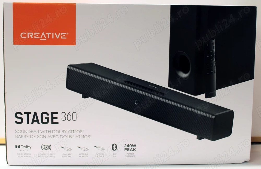 Boxe Creative Stage 360 NOU