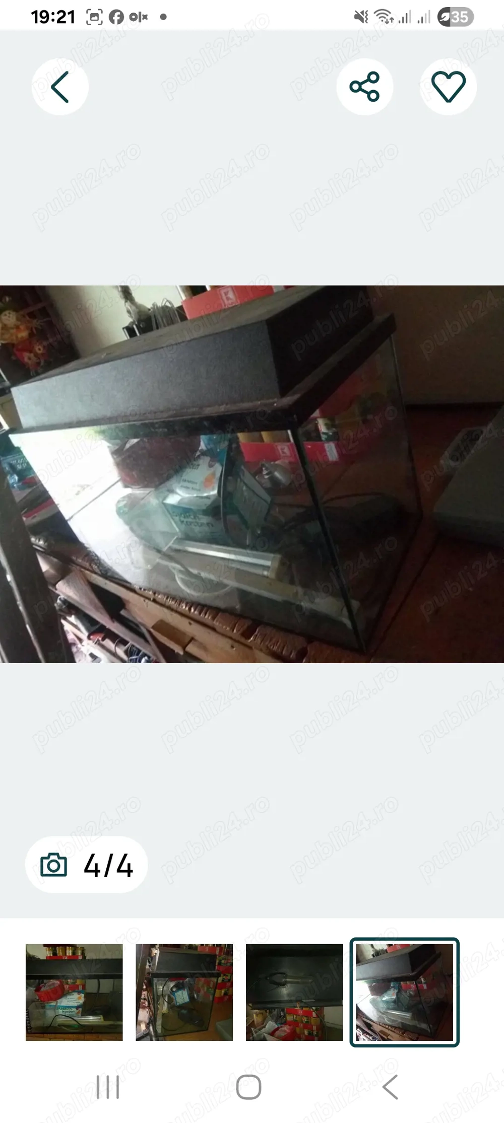 Vând acvariu stare buna