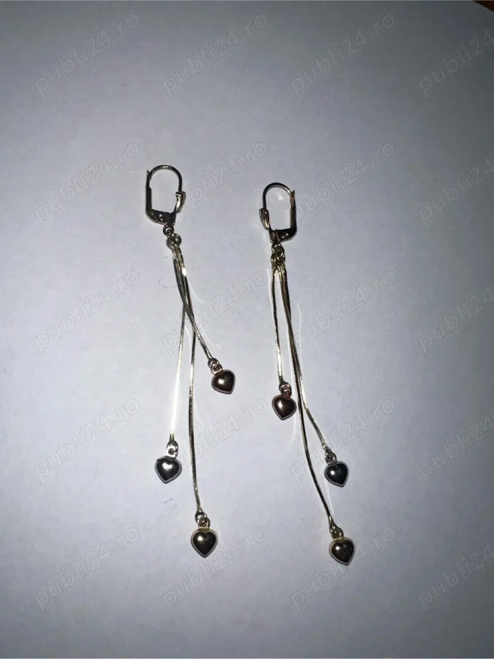 Cercei aur 14 k