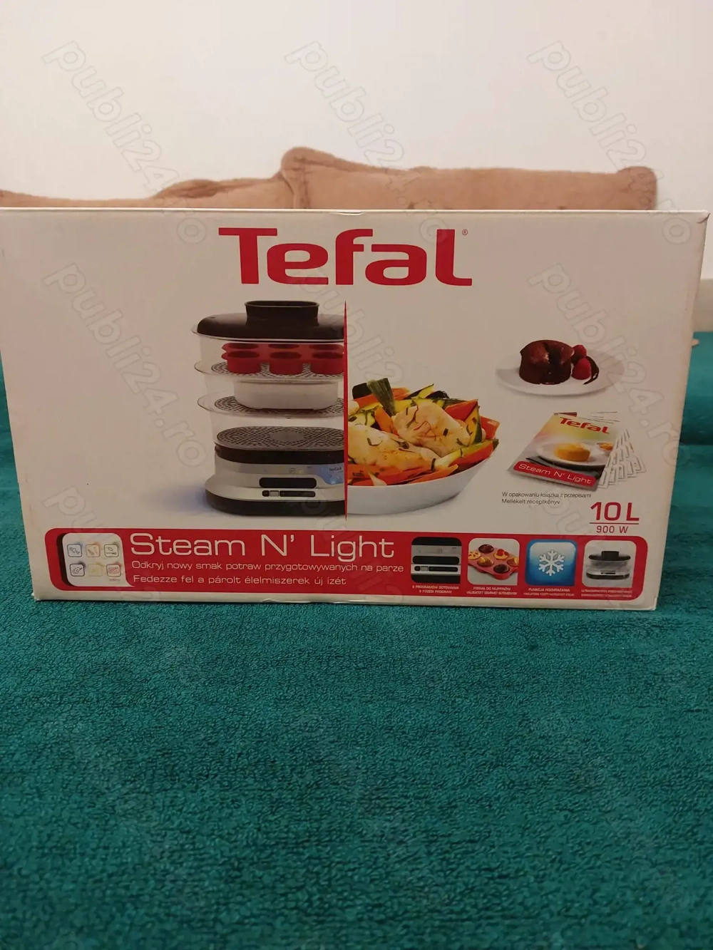 Aparat de gătit cu abur- Tefal steam N-light 10l