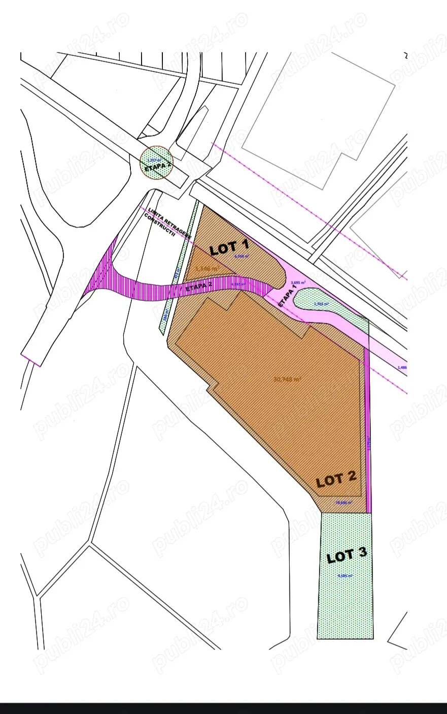 Lot 6,3 ha acces direct din DN6 intre Ghiroda si Remetea Mare - PUZ,linga viitorul sens giratoriu