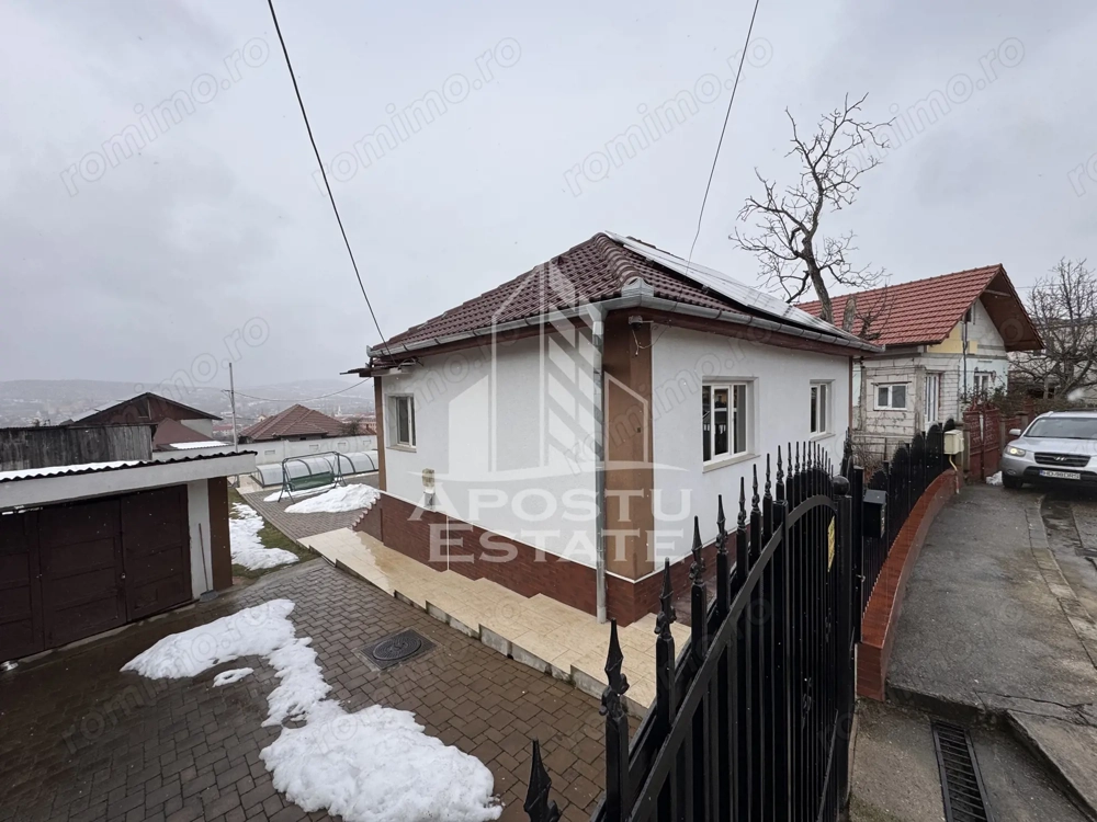 Casa individuala pasiva energetic, piscina, zona Ciuperca in Hunedoara
