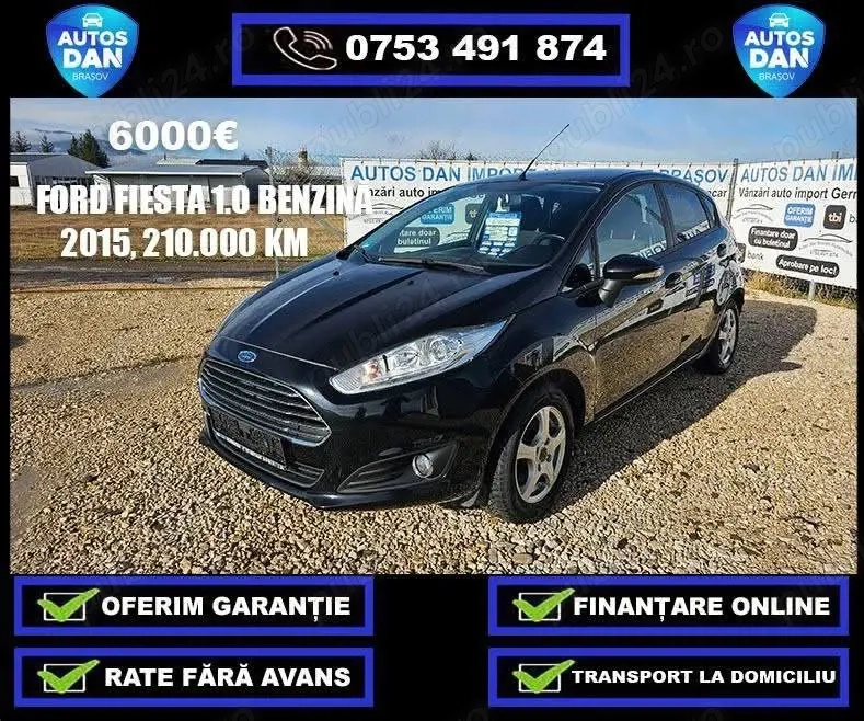 Fiesta 2015..1.0 benzină -E6