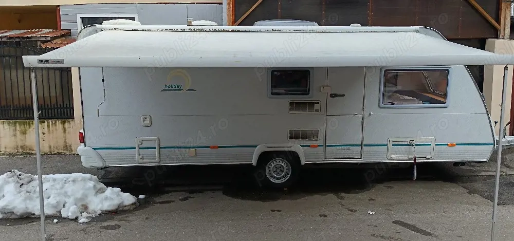 Vând marchiză în casetă+pereții laterali 