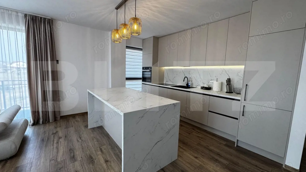 Apartament premium cu 2 camere, balcon pe colț și parcare subterană-BLOC NOU