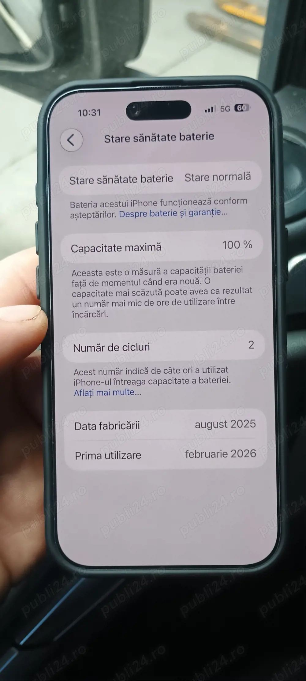 vand iphone 17 AIR 256 gb 