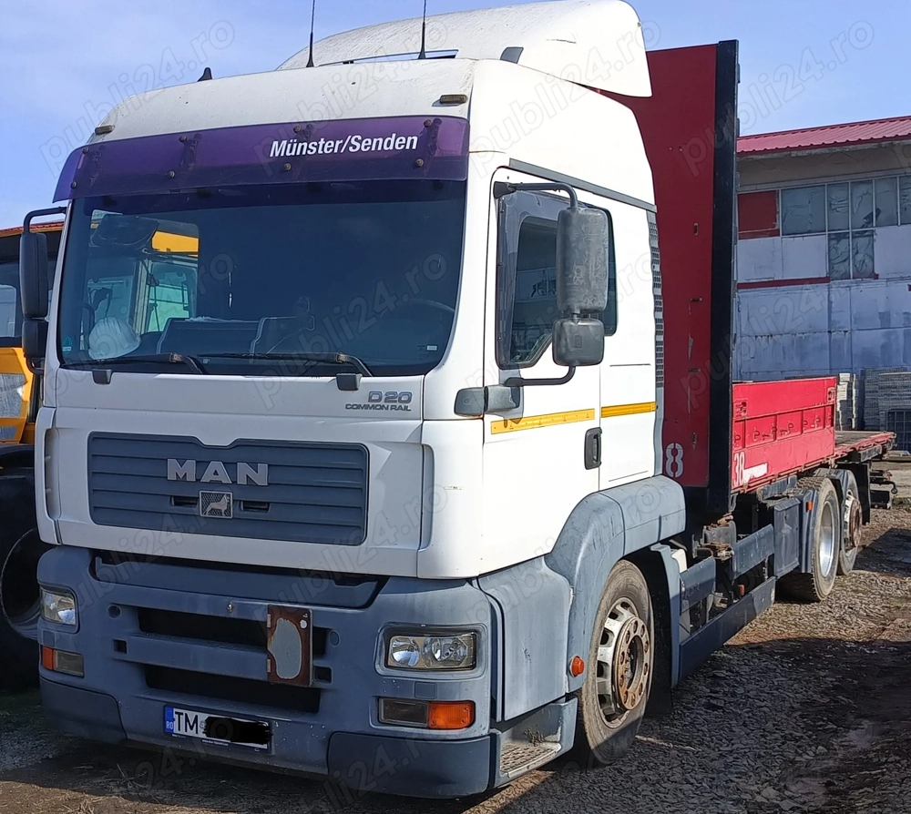 Vând camion MAN-TGA  26.390, an 2005
