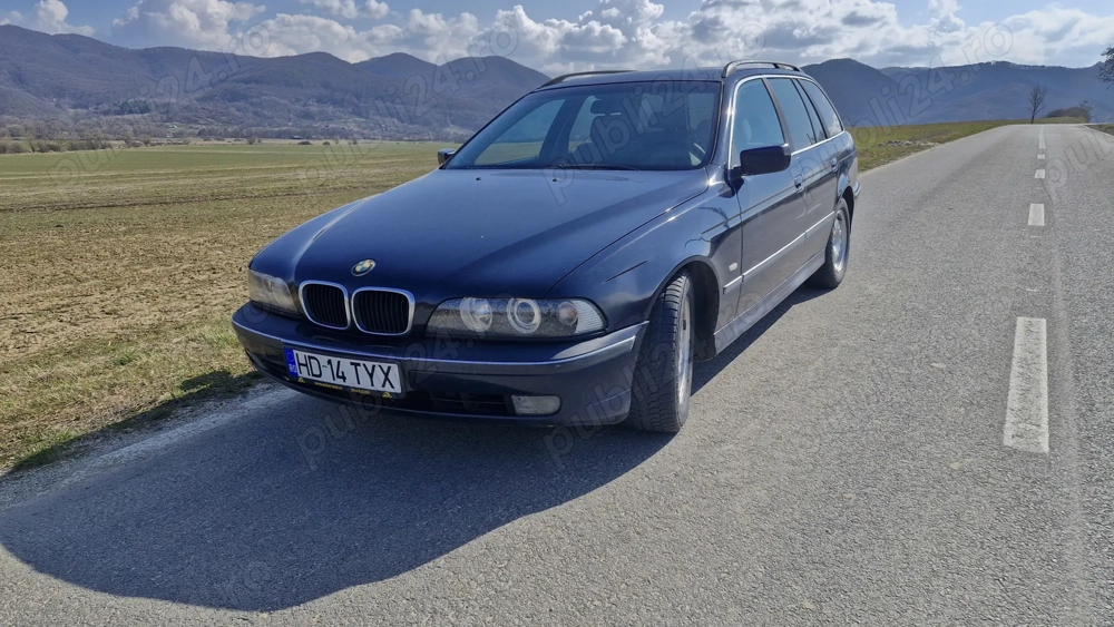 BMW E39 520d Touring (2000)   Motor M47 Foarte Fiabil   Acte 1 an + Facturi Service