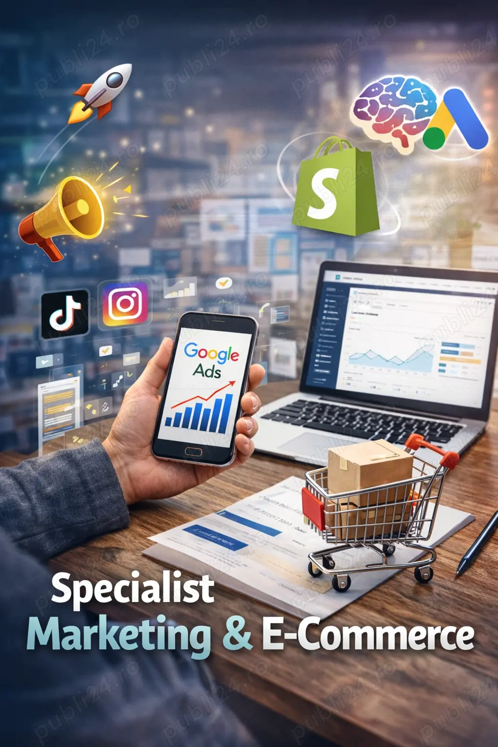 Angajăm 2 Specialiști Marketing & E-Commerce
