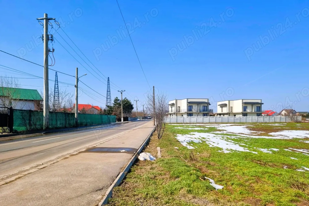Teren intravilan de 2420 mp in Saftica, comuna Balotesti - strada Ion Lahovari