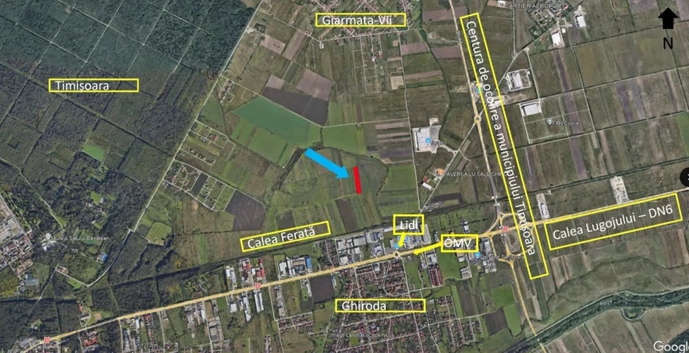 PROPRIETAR | Teren Ghiroda | L3 | - Zona Constructii Apartamente