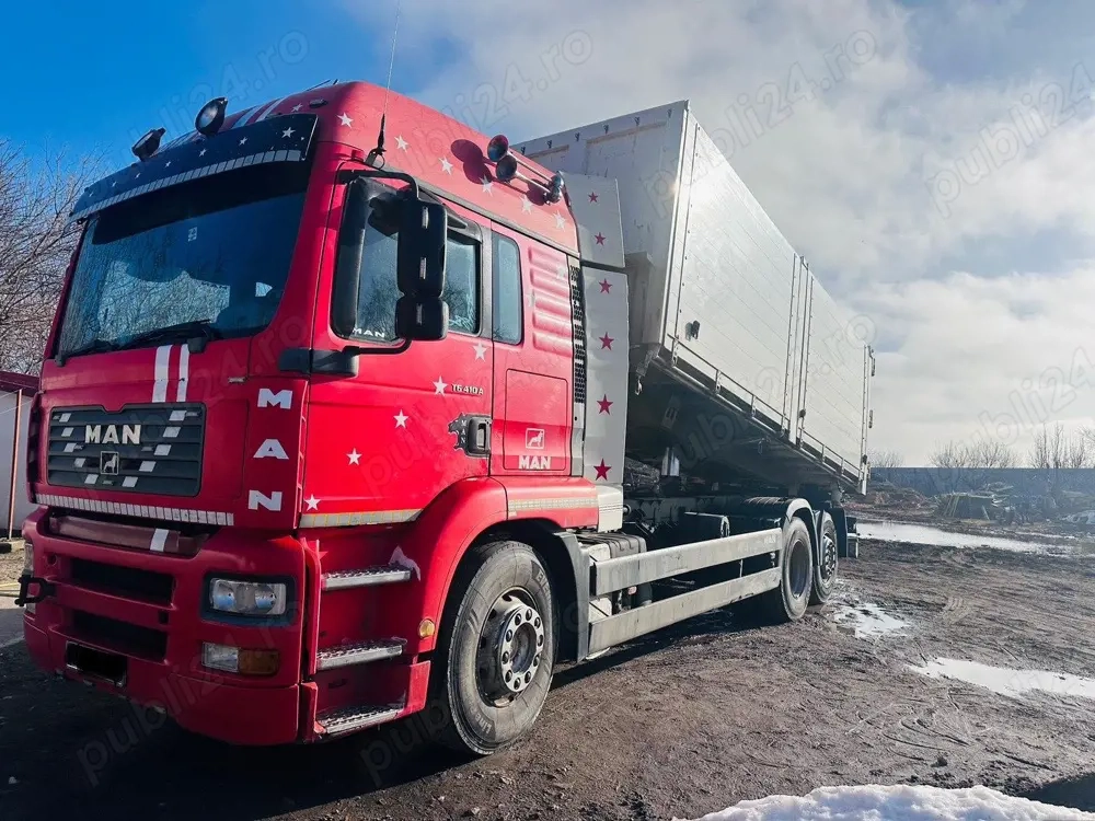 Camion man basculabil 