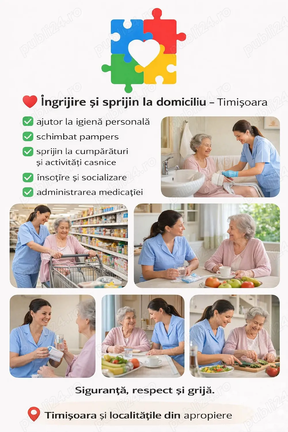 Ingrijire la domiciu Timisoara