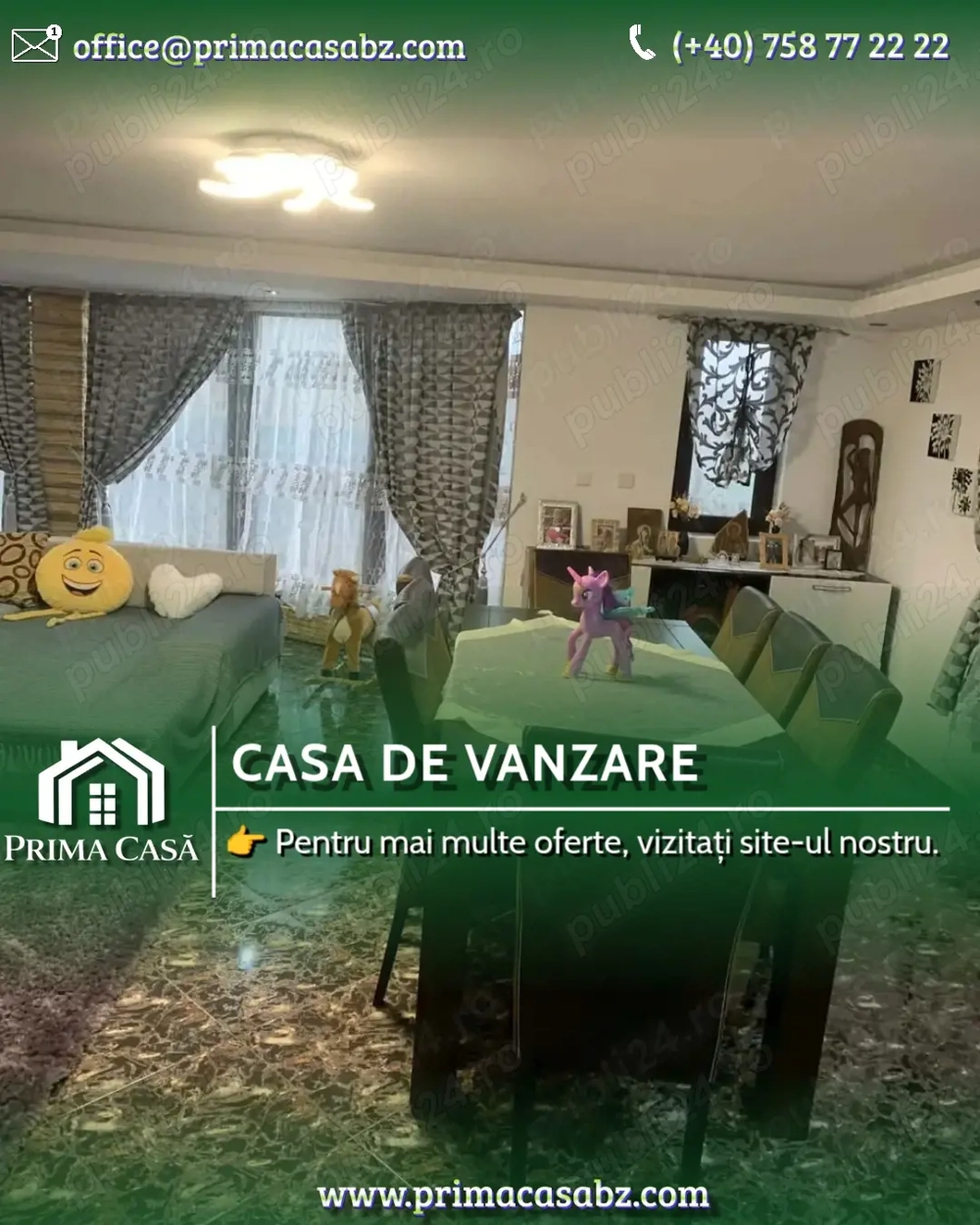 Vila in comuna Posta Calnau BZ   teren 1590mp   SC=250mp   finisaje moderne   Pret: 195.000  neg. 