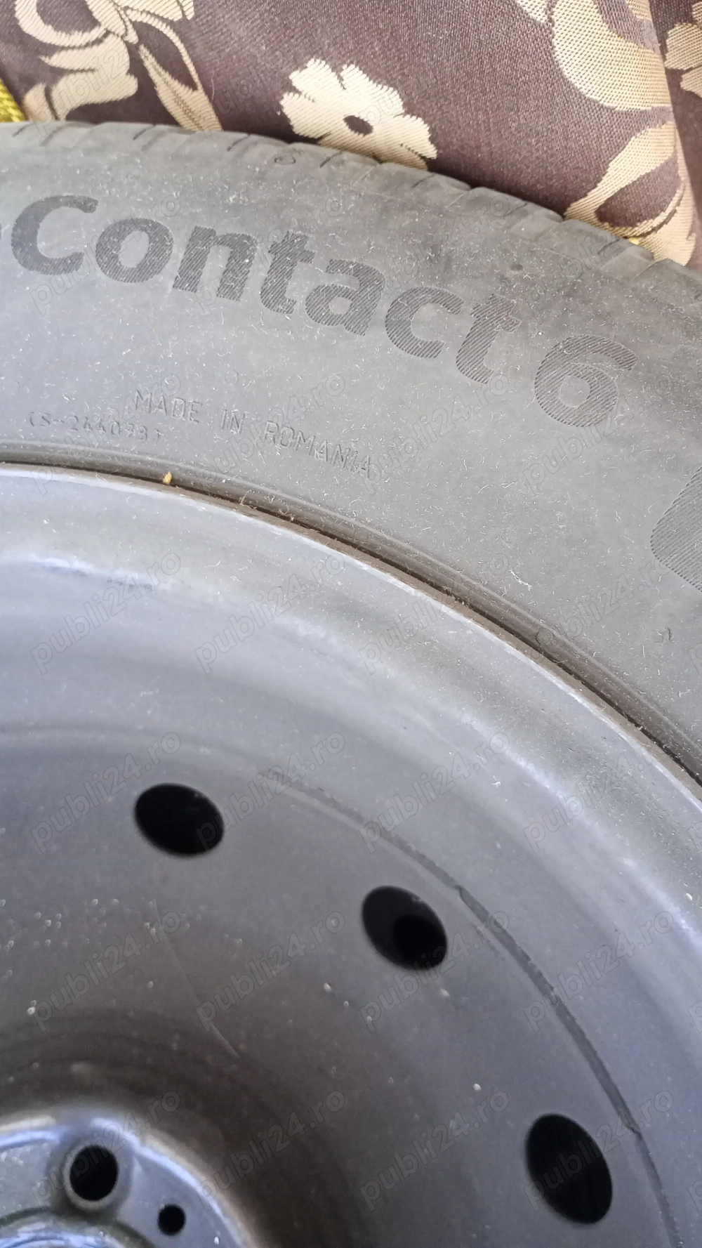 Roti de tabla,cauciucuri  de vara Continental Eco Conatct 185/65/R15T 