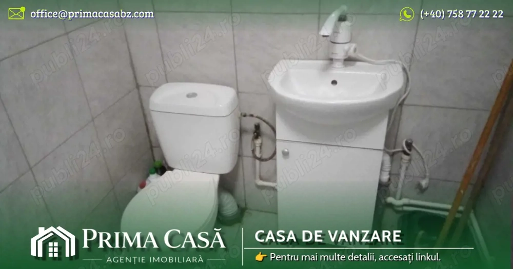 Casa in comuna Sageata BZ   teren 3000mp   renovata recent   Pret: 43.000  neg 