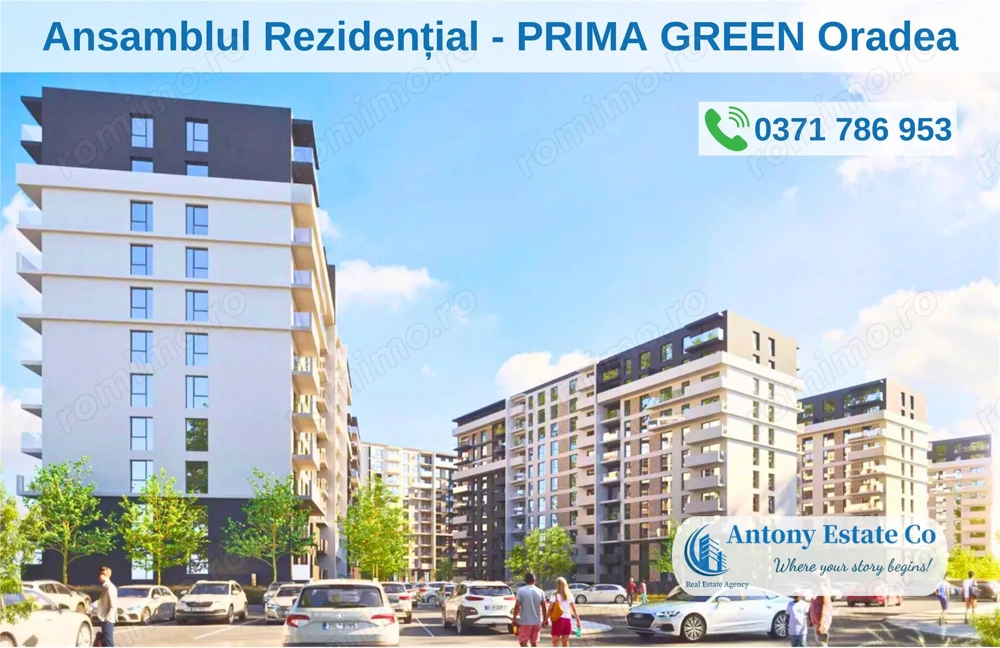 PRIMA GREEN Apartamente noi 2 camere - pret dezvoltator, Nufarul