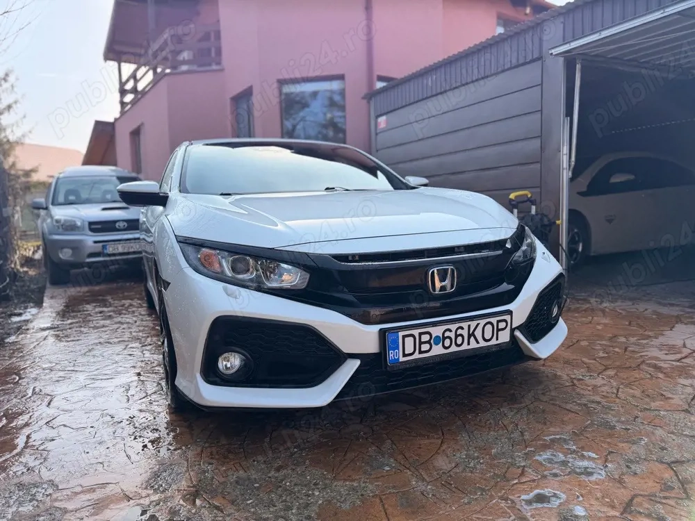 Honda Civic 1.6 i-DTEC 120 CP   2018   Prim proprietar   116.000 km   Alb Perlat