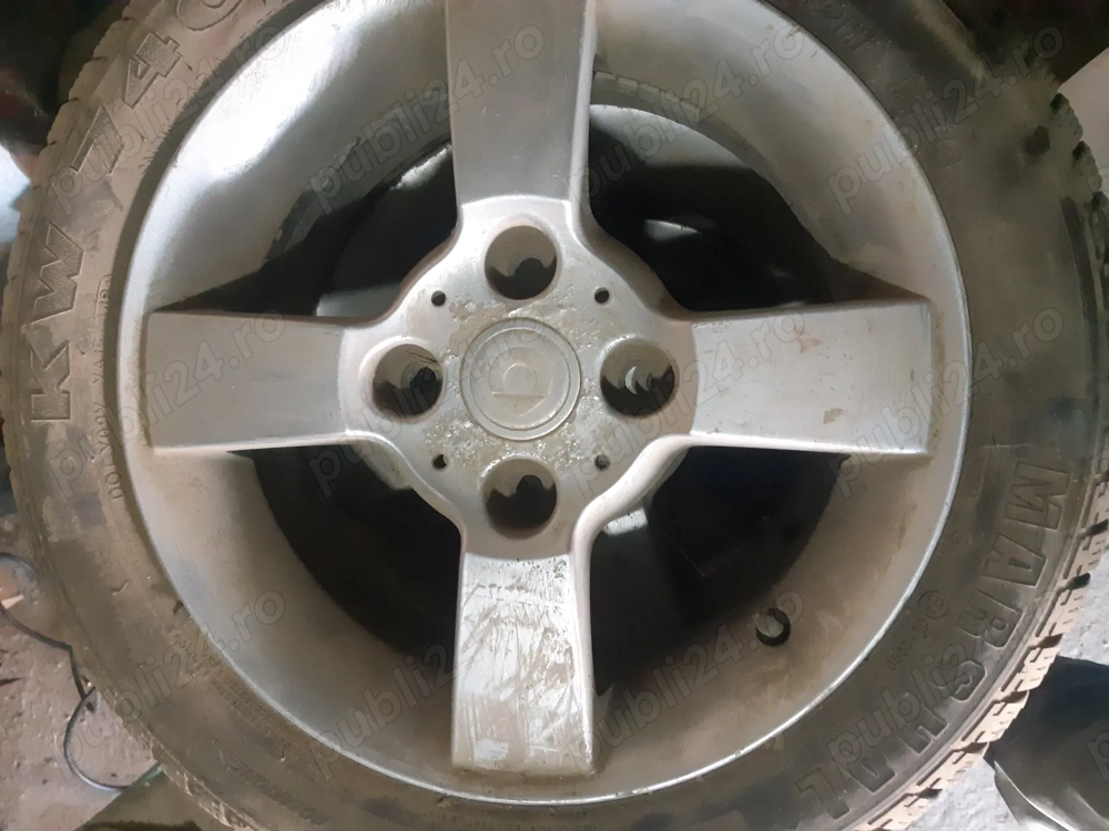 Anvelope   cu Jenti Aliaj  smart For Four / Mitsubishi colt