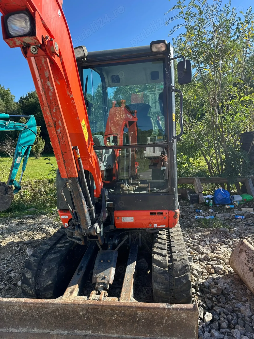 Mini-excavator kubota