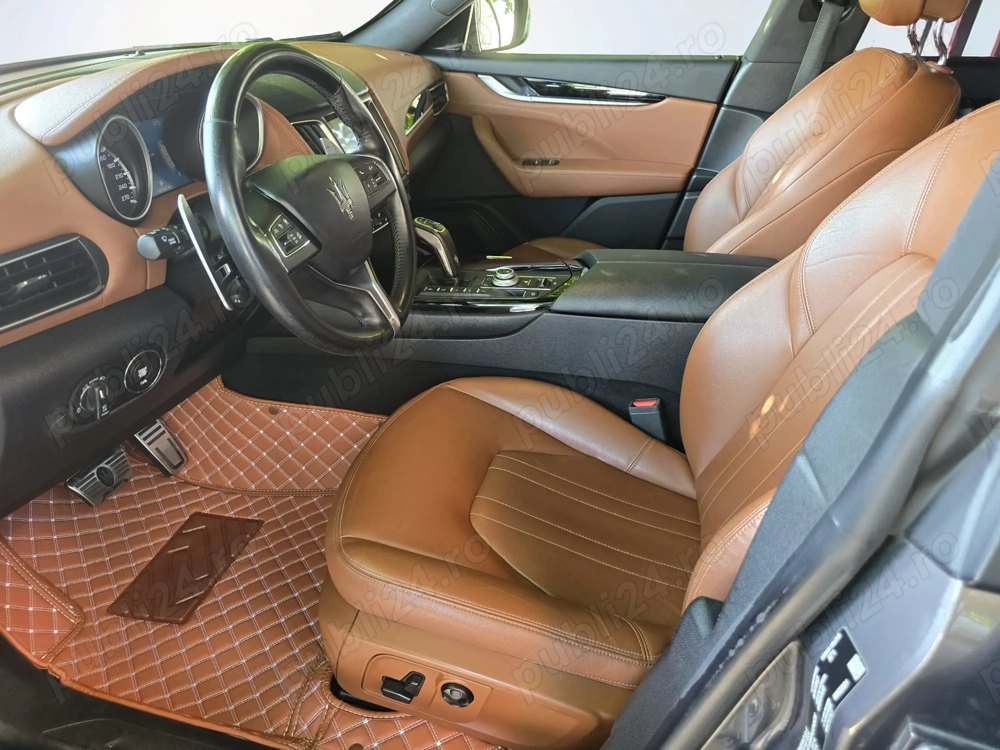 Garantieauto.ro Maserati Levante Q4 GranLusso Navigatie Keyless Piele Memorii Incalzire Scaune
