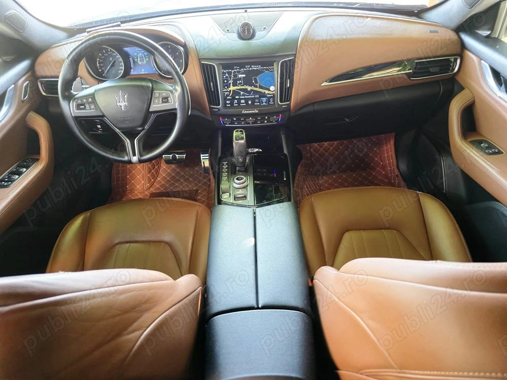 Garantieauto.ro Maserati Levante Q4 GranLusso Navigatie Keyless Piele Memorii Incalzire Scaune