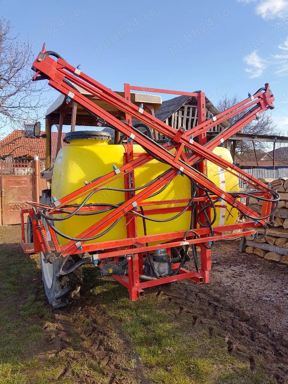 Met Instalație pentru erbicidat 600l 