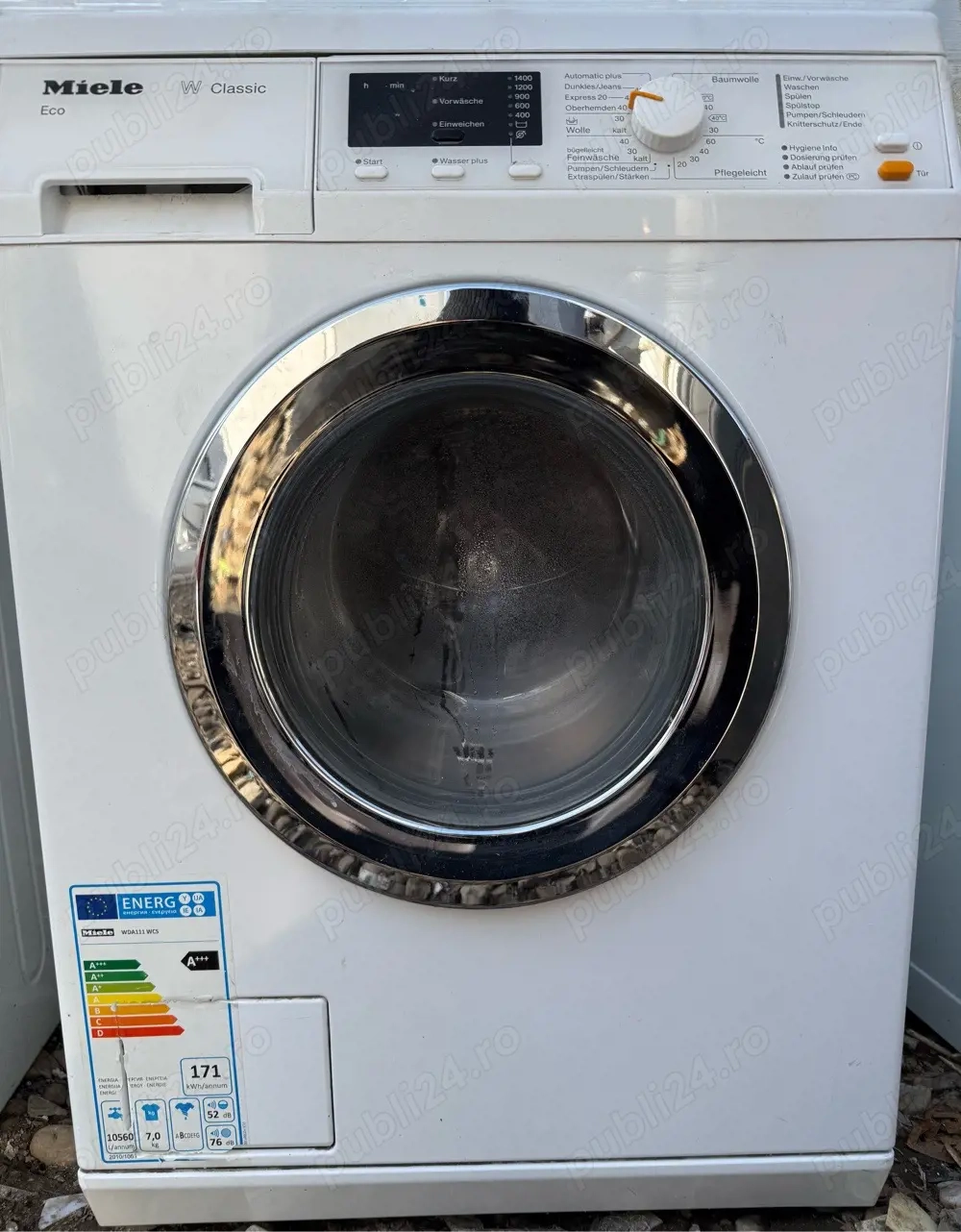 Masina de spalat rufe MIELE WDA 111 WCS, 7 kg, 1400 rpm, A+++