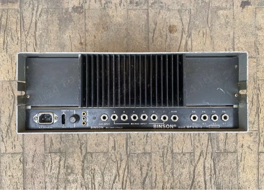 amplificator Binson MF 616-6 ( solid state ) DEFECT