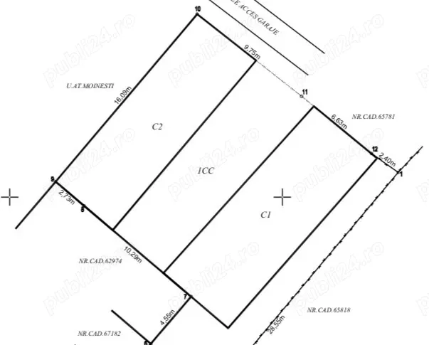 2 spatii de depozitare 