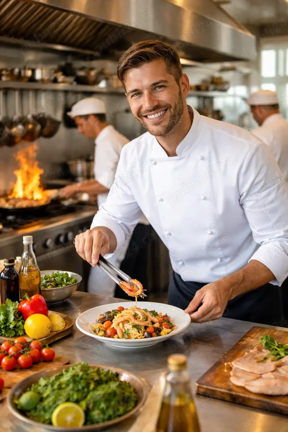 Bucătari pentru Grecia 1000 - 1600 euro net + cazare + 3 mese zi