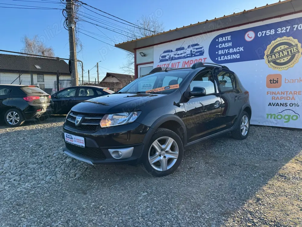 Dacia Sandero Stepway   2015   0.9 benzina 90 cp   RATE * GARANTIE 