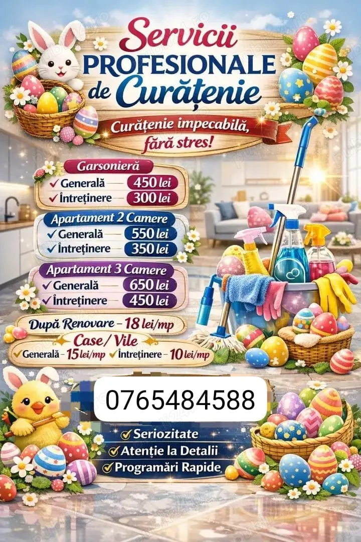 Curățenie la domiciliu 