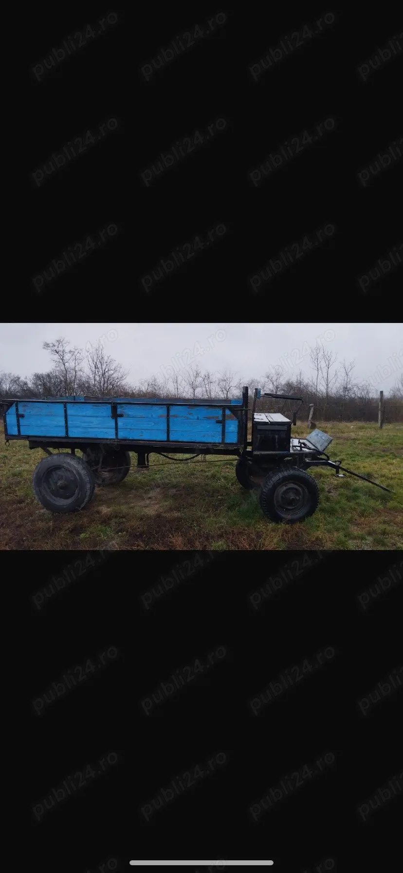 Remorca tractor in stare buna de functionare 