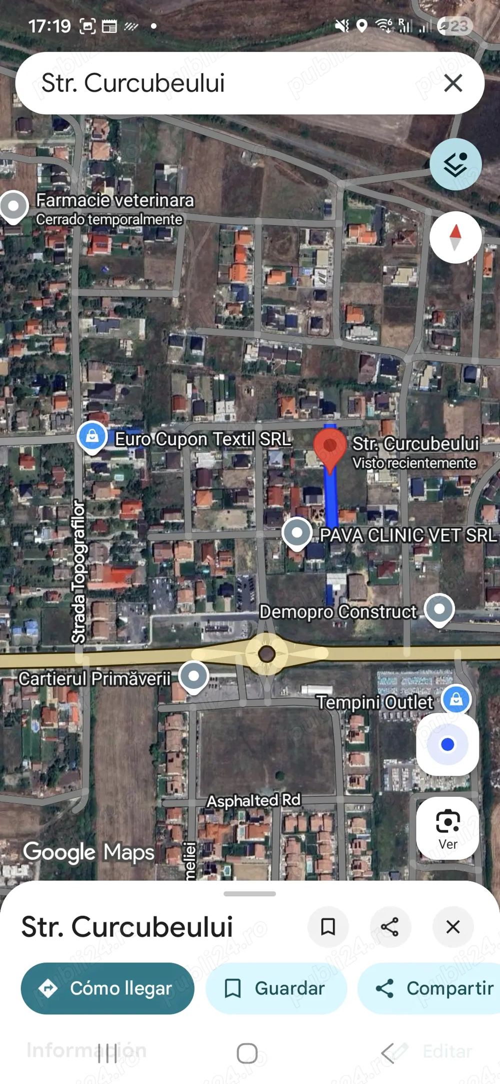 PROPRIETAR, vand teren Sacalaz, cartier Europa PRET NEGOCIABIL 