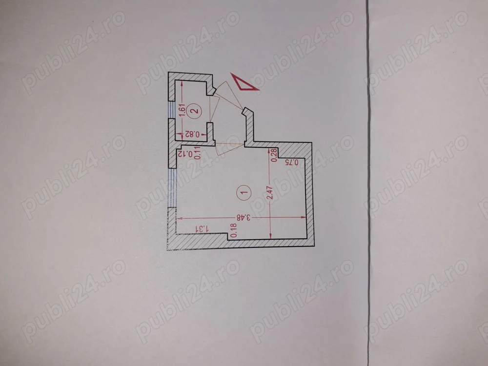 vand  mini garsoniera zona mosilor armeneasca
