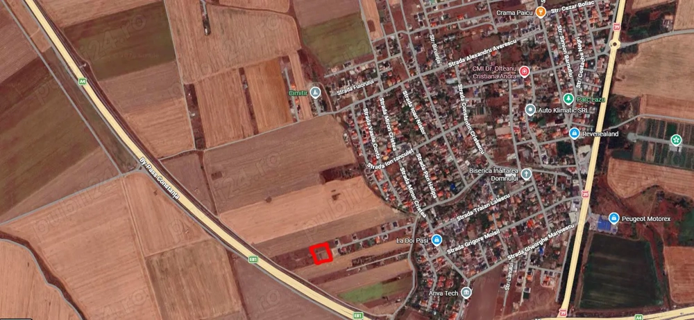 Teren Lazu 490 MP Intravilan cu PUZ