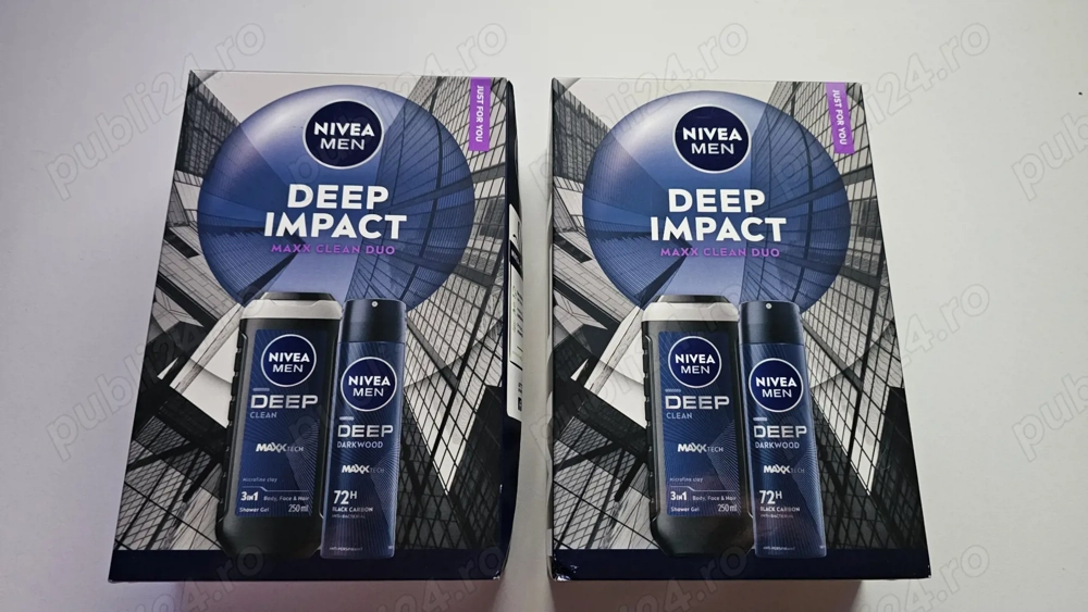 Gel de dus Deep 250 ml + Deodorant spray Deep 150 ml