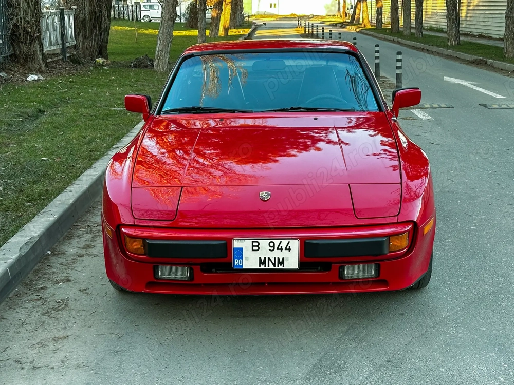 Porsche 944 Targa 1984   Vehicul Istoric, Motor Revizuit, Fără Rugină