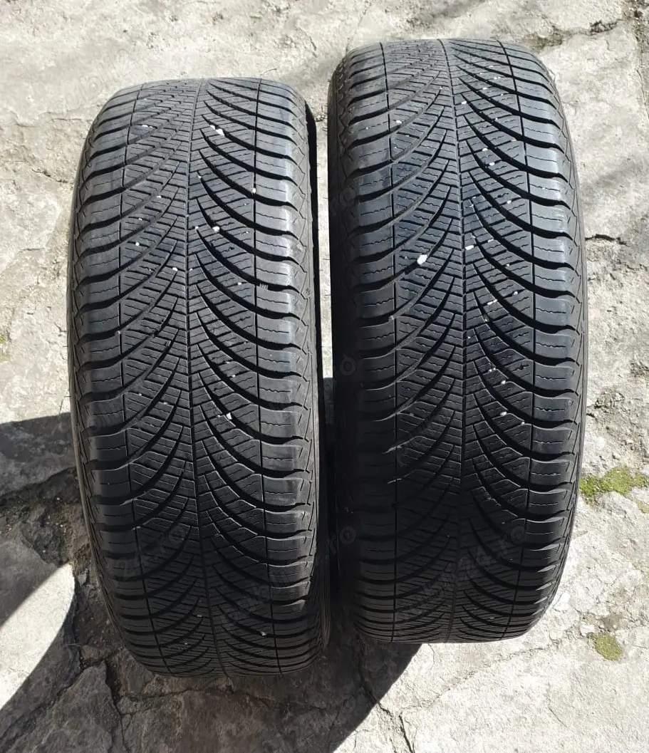 2 anvelope M+S 205/55/16 Goodyear , 8 mm