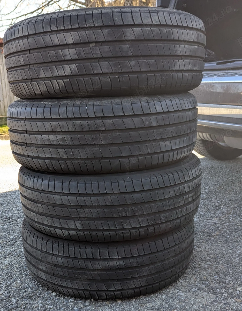 set 4 anvelope vara 205/55/17 Michelin , 8 mm