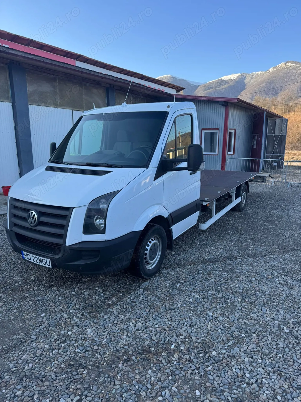 Volkswagen Crafter Autoplatformă   2.5 TDI   2009   Ideal pentru transport auto