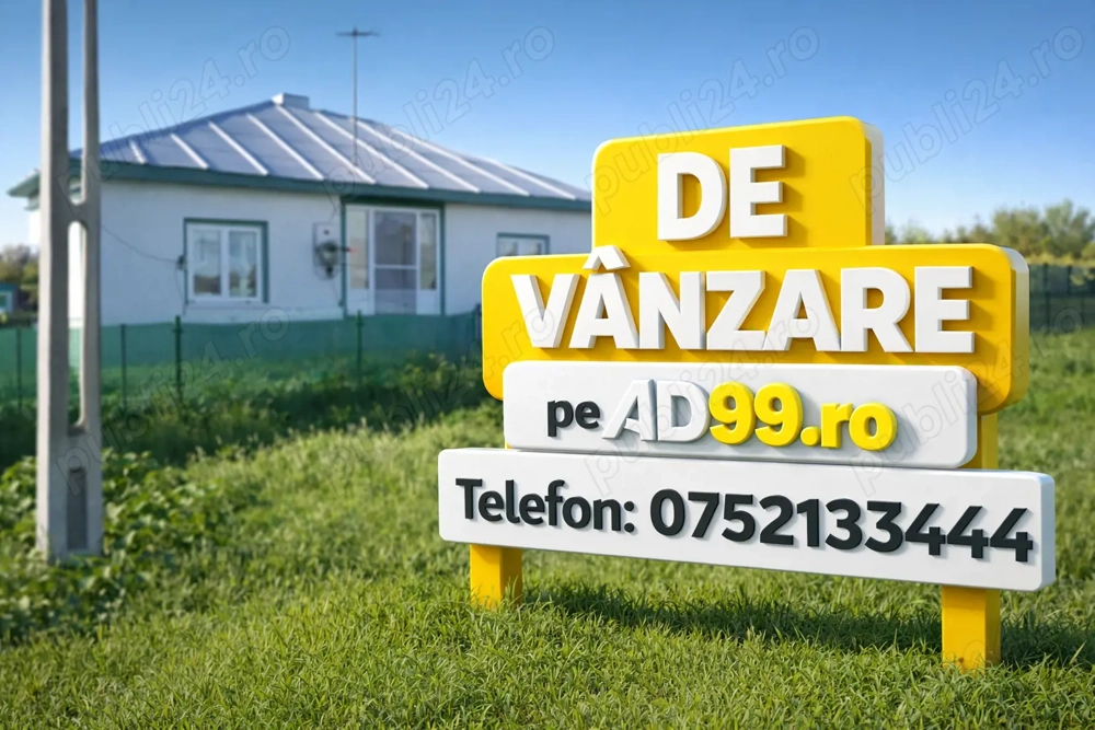 Casa + Teren 1900mp de vânzare 