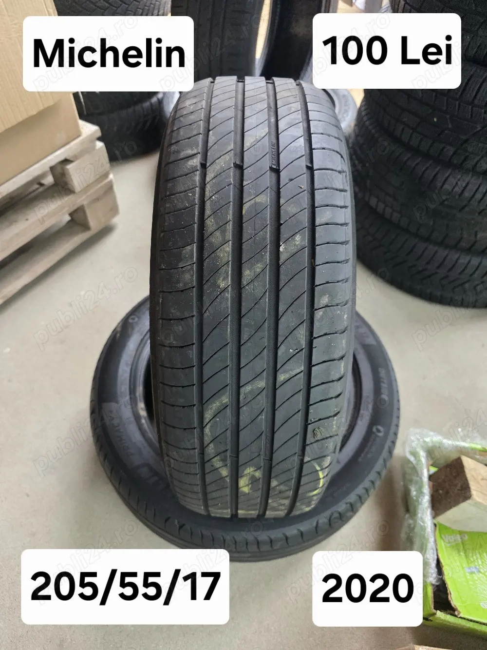 Set 2 anvelope vara 205/55/17 Michelin 2020