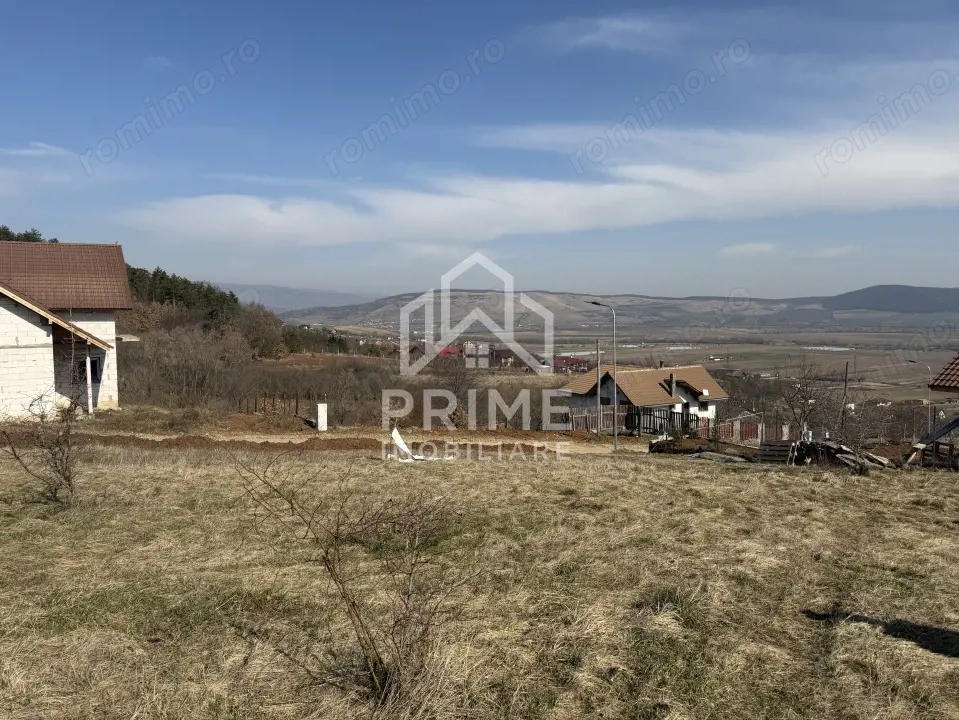 Teren Intravilan Panoramic 471 mp | MICEȘTI | CU AUTORIZAȚIE DE CONSTRUCȚIE P+M