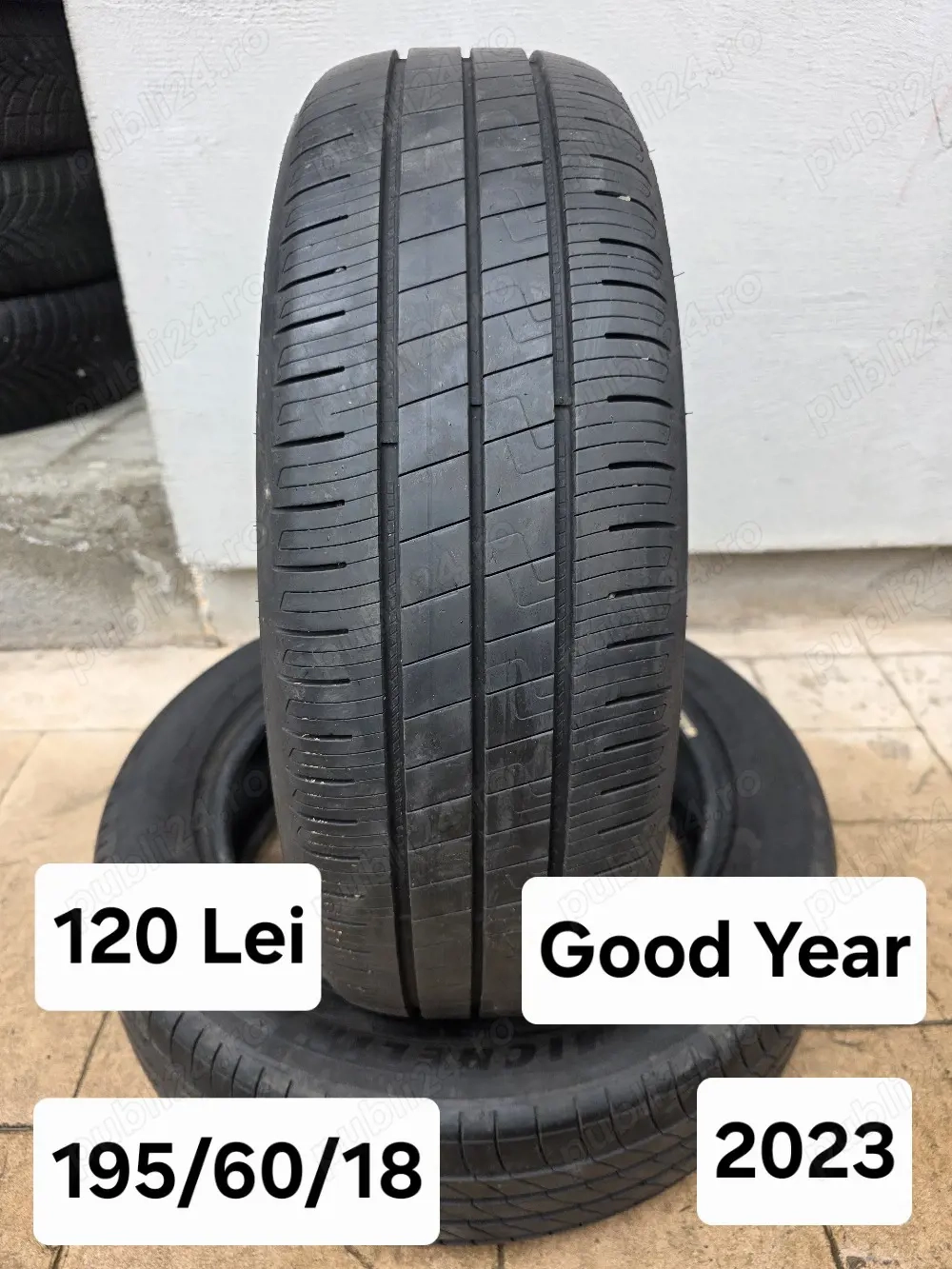 Set 2 anvelope 195/60/18 Goodyear 2023
