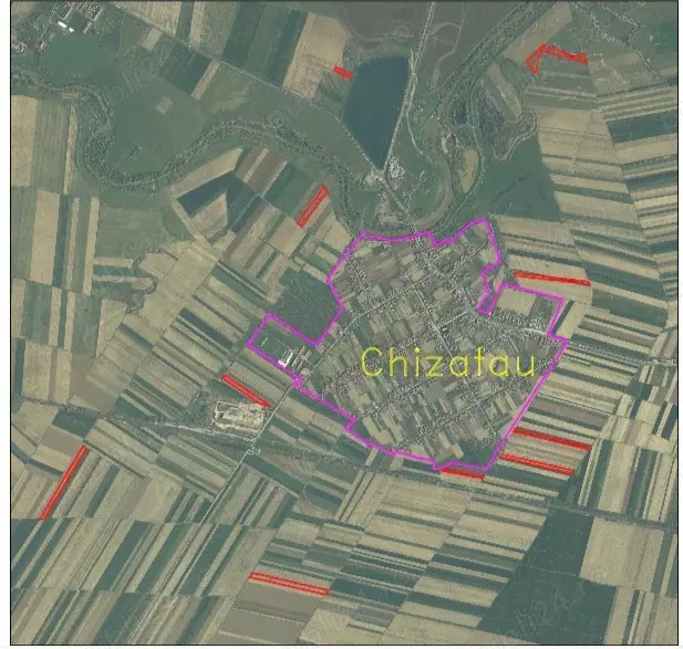 Ofer spre vanzare terenuri extravilane in loc Chizatau, jud Timis