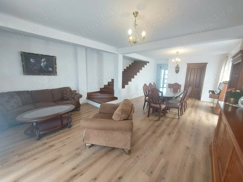 Casă 4 camere mobilată Mobexpert, terasă acoperită, pivniță, încălzire în pardoseală