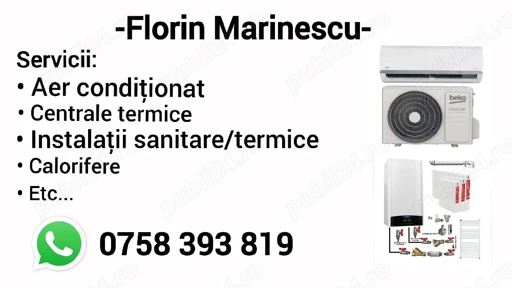 montaj aer condiționat 